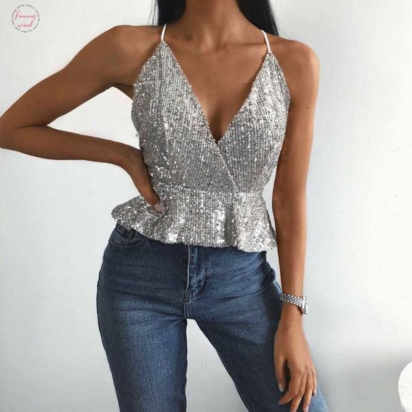 женщины без рукавов tank top sexy женский v шеи sequined камзол клуб девушки спагетти бинты camis крест camis тонкий блестящий блеск bling, White
женщины без рукавов tank top sexy женский v шеи sequined камзол клуб девушки спагетти бинты camis крест camis тонкий блестящий блеск bling, White