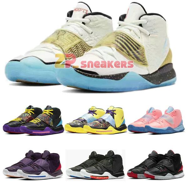 concepts x kyrie 6 gs ep men women kids basketball shoes irvings vi khepri golden mummy vast grey neon graffiti eleven bruce lee size us4-12, Black
concepts x kyrie 6 gs ep men women kids basketball shoes irvings vi khepri golden mummy vast grey neon graffiti eleven bruce lee size us4-12, Black
