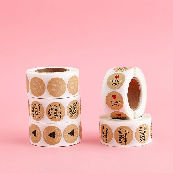 500pcs 2.5cm cookie bags envelope adhesive thank you sticker sticker kraft round labels wedding
500pcs 2.5cm cookie bags envelope adhesive thank you sticker sticker kraft round labels wedding