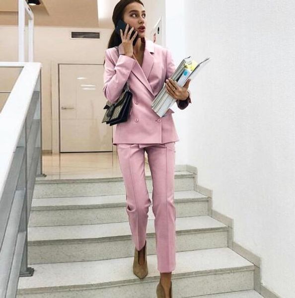 fashionprofessiontracksuit two piece women sets double breaseted elegant jacket and pants ladies blazer and trouser workwear, White;black
fashionprofessiontracksuit two piece women sets double breaseted elegant jacket and pants ladies blazer and trouser workwear, White;black
