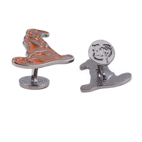 hp hogwarts magic sorting hat trendy magic wand ravenclaw cufflinks mens tie fighter brand cuff buttons, Silver;golden
hp hogwarts magic sorting hat trendy magic wand ravenclaw cufflinks mens tie fighter brand cuff buttons, Silver;golden