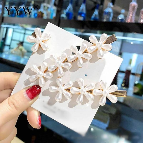 new korean style women female alligator hair clip plastic pearl charming plants barrette hairpin elegant girls daily headwear, Golden;white
new korean style women female alligator hair clip plastic pearl charming plants barrette hairpin elegant girls daily headwear, Golden;white