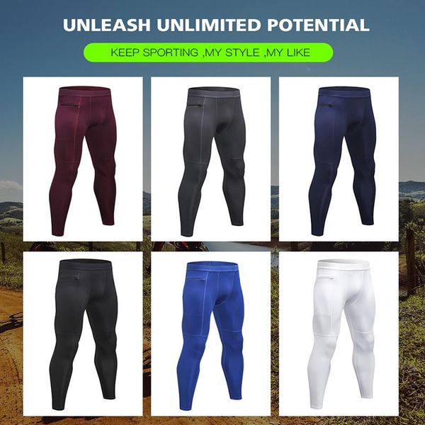 men's sport tight pants with zipper pocket fitness gym trousers compression running training quick-drytights leggings sportswear, White;red
men's sport tight pants with zipper pocket fitness gym trousers compression running training quick-drytights leggings sportswear, White;red