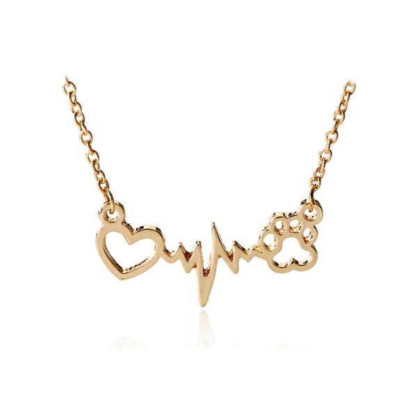 sevenstone animal necklace dog footprints pendant ecg woman clavicle necklace 3 colors, Golden;silver
sevenstone animal necklace dog footprints pendant ecg woman clavicle necklace 3 colors, Golden;silver