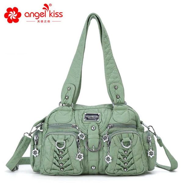 women's bag european american fashion ladies shoulder bag wash soft leather solid color female handbag messenger purses
women's bag european american fashion ladies shoulder bag wash soft leather solid color female handbag messenger purses
