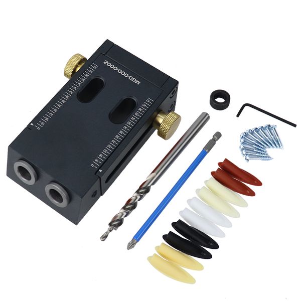 adjustable inclined hole doweling jig kit pocket hole jig angle drilling guide puncher household cabinet woodworking tools
adjustable inclined hole doweling jig kit pocket hole jig angle drilling guide puncher household cabinet woodworking tools