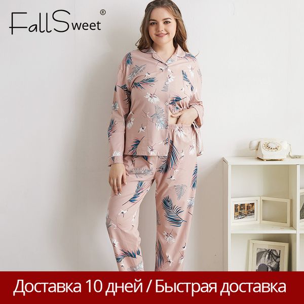fallsweet plus size pajamas sets for women long sleeve print pyjamas women sleepwear nightwear 4xl, Black;red
fallsweet plus size pajamas sets for women long sleeve print pyjamas women sleepwear nightwear 4xl, Black;red