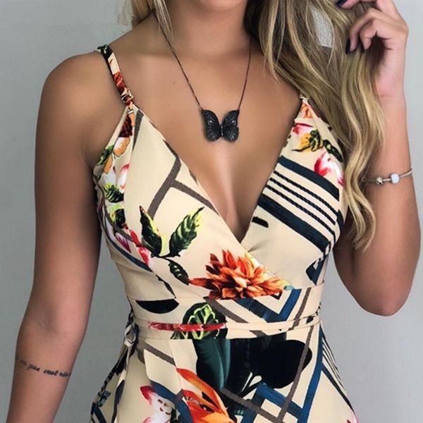 women spaghetti strap floral print romper jumpsuit women bodysuit jumpsuit overalls party female v-neck short, Black;white
women spaghetti strap floral print romper jumpsuit women bodysuit jumpsuit overalls party female v-neck short, Black;white