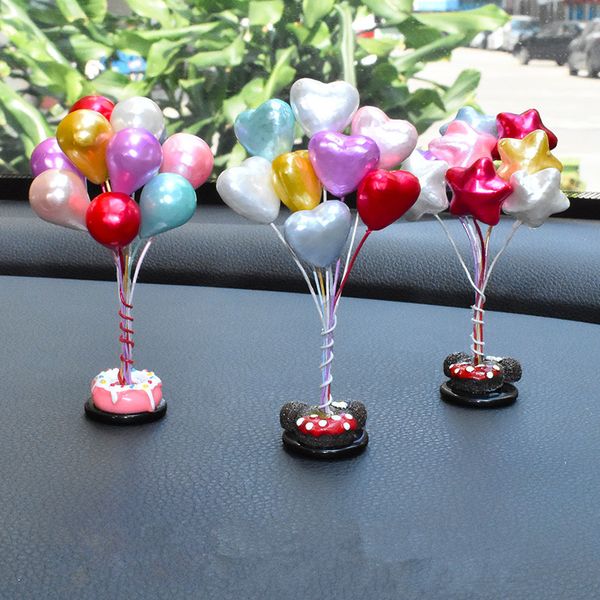 3 pieces cute mini car simulation balloon star colorful dashboard decorations interior props deskornaments
3 pieces cute mini car simulation balloon star colorful dashboard decorations interior props deskornaments