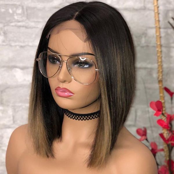 lace wigs brazilian bob highlight brown blonde human hair pre plucked natural hairline 360 for women, Black;brown
lace wigs brazilian bob highlight brown blonde human hair pre plucked natural hairline 360 for women, Black;brown