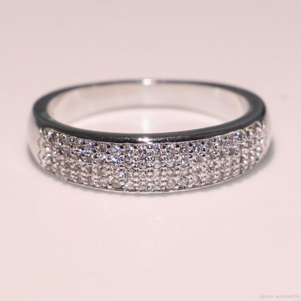 2018 new arrival luxury jewelry 925 sterling silver pave white sapphire cz diamond promise ring women wedding band ring gift, Slivery;golden
2018 new arrival luxury jewelry 925 sterling silver pave white sapphire cz diamond promise ring women wedding band ring gift, Slivery;golden