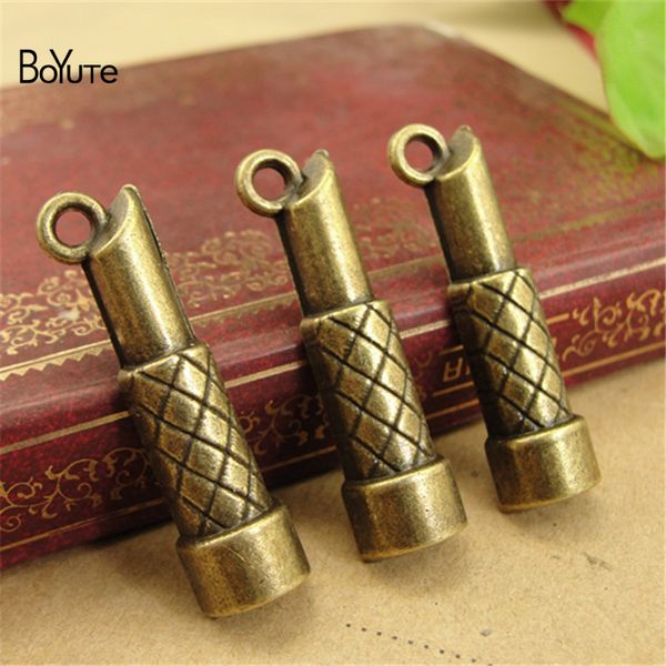 boyute (50 pieces/lot) 9*34mm antique bronze vintage lipstick pendant charms diy hand made jewelry materials new, Black
boyute (50 pieces/lot) 9*34mm antique bronze vintage lipstick pendant charms diy hand made jewelry materials new, Black