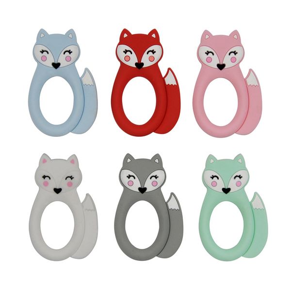 fox baby teether silicone teething toy animal soothers baby molar training silicone beads bpa sensory baby chew teethers
fox baby teether silicone teething toy animal soothers baby molar training silicone beads bpa sensory baby chew teethers