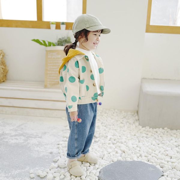 chidren baby long sleeve coat yellow/grey/green/ dot toddler jacket kids with detachable hat baby loose leisure coats outfit, Blue;gray
chidren baby long sleeve coat yellow/grey/green/ dot toddler jacket kids with detachable hat baby loose leisure coats outfit, Blue;gray