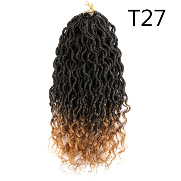 18'' goddess faux locs crochet hair curly ends short wavy synthetic hair extensions crochets braids hair 70g/pcs bs31, Black
18'' goddess faux locs crochet hair curly ends short wavy synthetic hair extensions crochets braids hair 70g/pcs bs31, Black