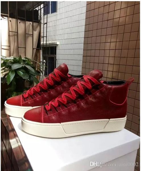 wholesale pelle gomm arena paris man casual shoes sneakers black red blue leather high trainers male shoes 38-46 
wholesale pelle gomm arena paris man casual shoes sneakers black red blue leather high trainers male shoes 38-46