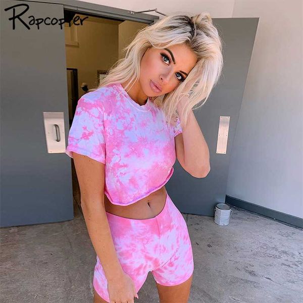 rapcopter tie dye casual 2 piece set women streetwear summer two piece outfits short sleeve crop and shorts fitness suit, White
rapcopter tie dye casual 2 piece set women streetwear summer two piece outfits short sleeve crop and shorts fitness suit, White