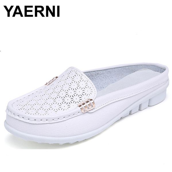 yaerni solid genuine leather women shoes summer sandals women slippers flip flops slides flats sandals for woman, Black
yaerni solid genuine leather women shoes summer sandals women slippers flip flops slides flats sandals for woman, Black