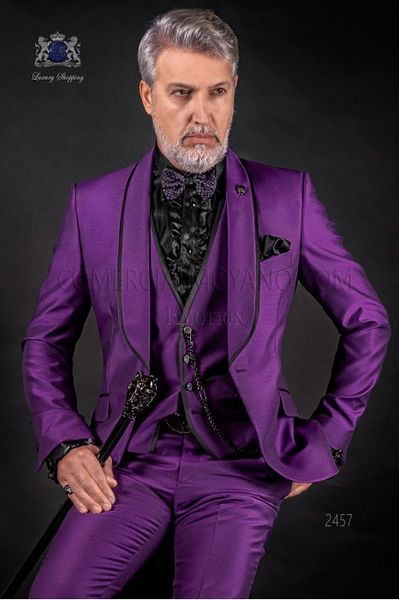 fashion purple groom tuxedos shawl lapel groomsmen mens wedding dress popular man jacket blazer 3 piece suit(jacket+pants+vest+tie) 990, Black;gray
fashion purple groom tuxedos shawl lapel groomsmen mens wedding dress popular man jacket blazer 3 piece suit(jacket+pants+vest+tie) 990, Black;gray