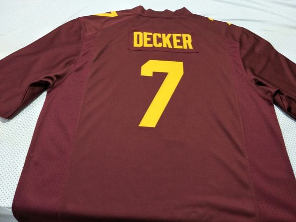 custom men youth women minnesota golden gophers #7 eric decker football jersey size s-4xl or custom any name or number jersey, Black
custom men youth women minnesota golden gophers #7 eric decker football jersey size s-4xl or custom any name or number jersey, Black