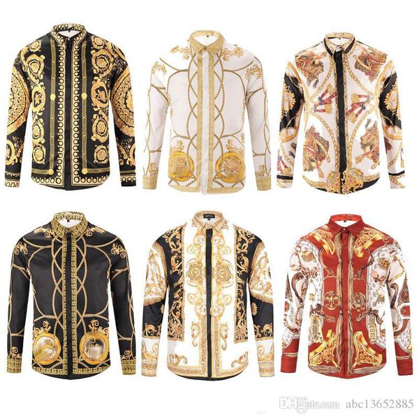 мужчины бренда рубашки впп внешний вид печати с длинным рукавом плюс размер рубашки платья 3d дизайнер роскошные рубашки мужская одежда, White;black
мужчины бренда рубашки впп внешний вид печати с длинным рукавом плюс размер рубашки платья 3d дизайнер роскошные рубашки мужская одежда, White;black
