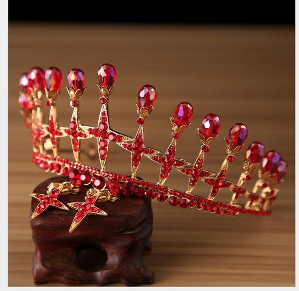bride crown headwear water diamond baroque crown marriage pgraphic modeling accessories, Slivery;golden
bride crown headwear water diamond baroque crown marriage pgraphic modeling accessories, Slivery;golden