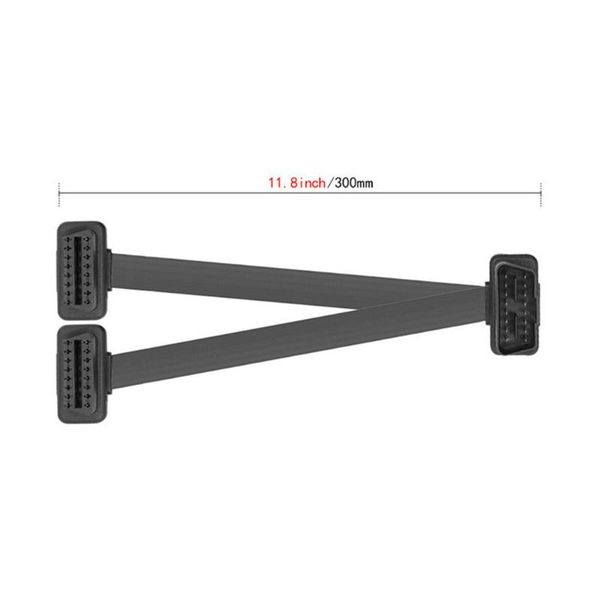 car obd2 1in 2 convert cable 16pin obdii falt noodle male to female 30cm extension cable connect adaptor diagnostic extender
car obd2 1in 2 convert cable 16pin obdii falt noodle male to female 30cm extension cable connect adaptor diagnostic extender