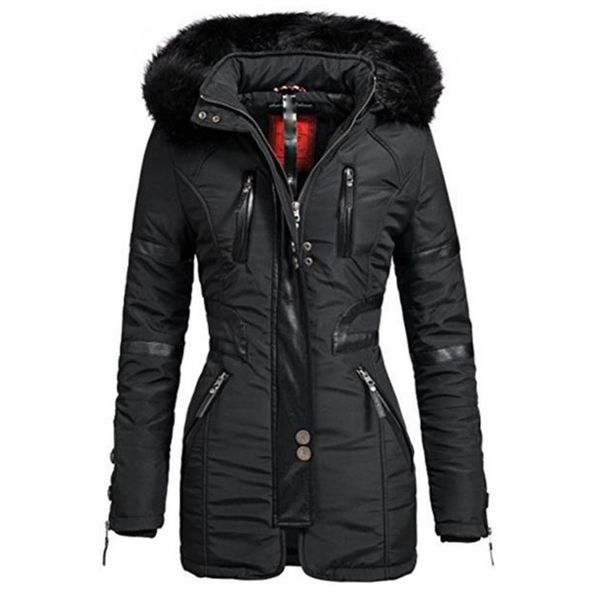 women's long jacket coats black winter hooded parkas zipper warm windbreak black gothic slim femlae overcoats casual outwear
women's long jacket coats black winter hooded parkas zipper warm windbreak black gothic slim femlae overcoats casual outwear