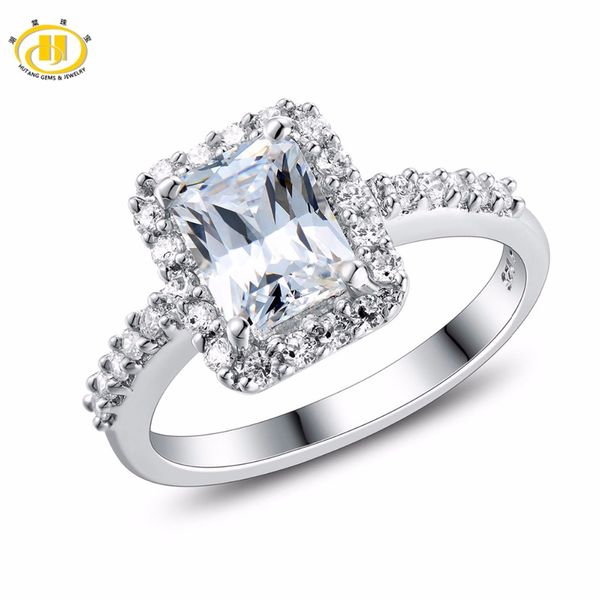 hutang engagement ring solid 925 sterling silver classic women's girls' crystal fine stone jewelry new arrival similar diamond, Golden;silver
hutang engagement ring solid 925 sterling silver classic women's girls' crystal fine stone jewelry new arrival similar diamond, Golden;silver
