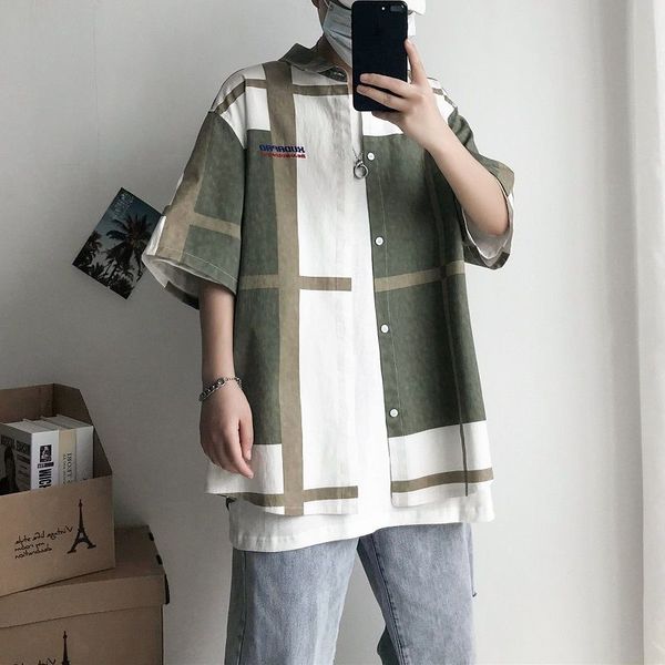 summer 2020 cartoon printing men's casual couple korean version of the original pure cotton short-sleeved shirt s-2xl, White;black
summer 2020 cartoon printing men's casual couple korean version of the original pure cotton short-sleeved shirt s-2xl, White;black
