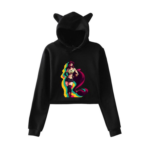 final fantasy vii 2019 2d new print new fashion trend cat crop women hoodies sweatshirt sexyclothes, Black
final fantasy vii 2019 2d new print new fashion trend cat crop women hoodies sweatshirt sexyclothes, Black