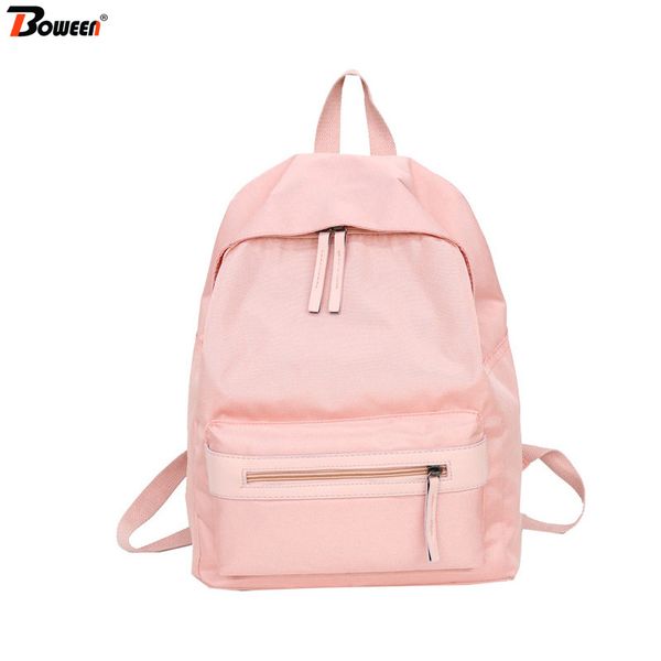 candy color pink backpack women rucksack for teenage girl preppy style solid nylon back pack ladies bagpack bag 2019 spring
candy color pink backpack women rucksack for teenage girl preppy style solid nylon back pack ladies bagpack bag 2019 spring
