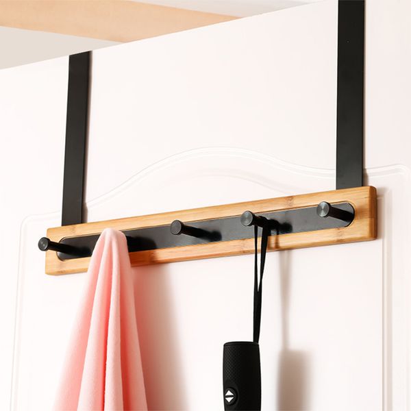door back rack bamboo aluminum 5 hooks multifunction traceless hanging hook store
door back rack bamboo aluminum 5 hooks multifunction traceless hanging hook store