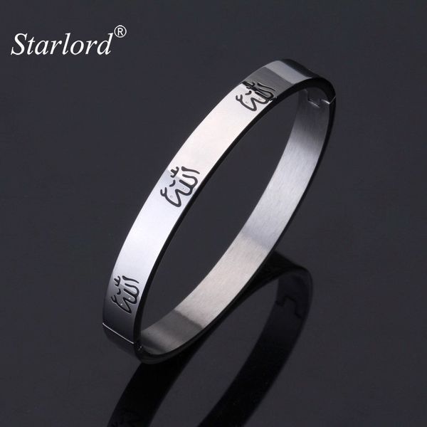 starlord muslim jewelry cuff bracelets&bangles for women / men titanium stainless steel fashion jewelry gift gh332, Black
starlord muslim jewelry cuff bracelets&bangles for women / men titanium stainless steel fashion jewelry gift gh332, Black