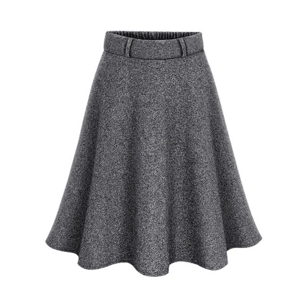 autumn winter wool skirt women fashion high waist half-length a-line basic skirts elastic pleated thick warm casual loose skirt, Black
autumn winter wool skirt women fashion high waist half-length a-line basic skirts elastic pleated thick warm casual loose skirt, Black