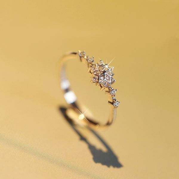ornaments natural and unrestrained lovely real woman 14k gold-plated snow ring exquisite ring woman ornaments, Silver
ornaments natural and unrestrained lovely real woman 14k gold-plated snow ring exquisite ring woman ornaments, Silver
