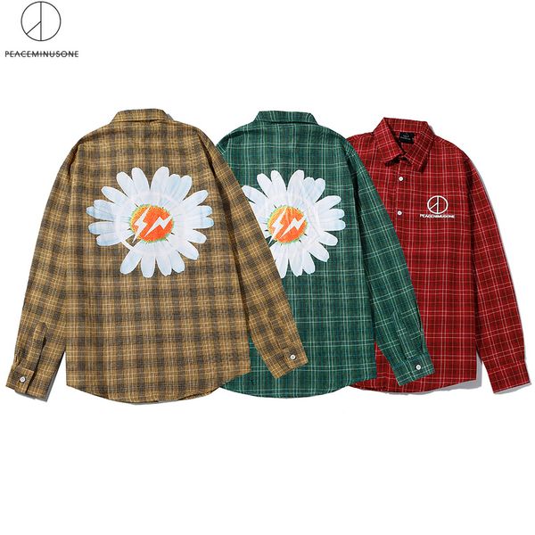 peaceminusone jacket men women vintage new bf style daisy print stripe peaceminusone jacket spring loose, Tan;black
peaceminusone jacket men women vintage new bf style daisy print stripe peaceminusone jacket spring loose, Tan;black