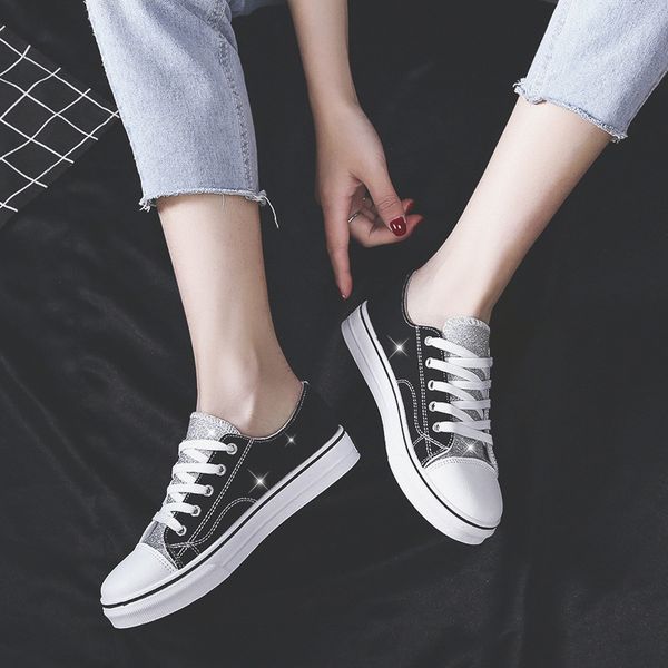 online celebrity shoes with mandarin ducks 2019 summer new style flat casual low-shoes women's joint sequin candy-colored wo, Black
online celebrity shoes with mandarin ducks 2019 summer new style flat casual low-shoes women's joint sequin candy-colored wo, Black