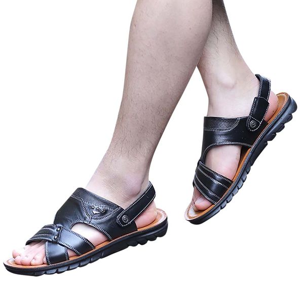 sagace men's sandals summer men shoes breathable walking beach sports slippers outdoor men\x27s shoes casual 19apl23, Black
sagace men's sandals summer men shoes breathable walking beach sports slippers outdoor men\x27s shoes casual 19apl23, Black