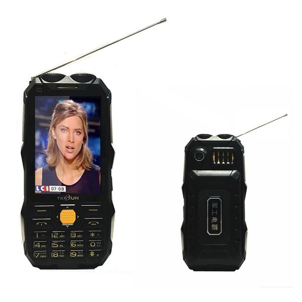 tkexun q8 big button dual sim card flashlight fm outdoor shockproof mp3/mp4 power bank antenna analog tv rugged mobile cell phone
tkexun q8 big button dual sim card flashlight fm outdoor shockproof mp3/mp4 power bank antenna analog tv rugged mobile cell phone