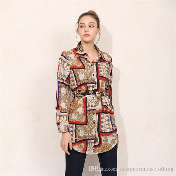 bowknot cardigan women blouses summer loose button printed lapel neck shirts long sleeve ladies party street clothing, White
bowknot cardigan women blouses summer loose button printed lapel neck shirts long sleeve ladies party street clothing, White