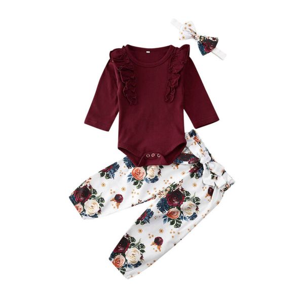 girl clothes 0-18m toddler baby girls clothes sets 3pcs -sleeve romper floral pants autumn spring cotton, White
girl clothes 0-18m toddler baby girls clothes sets 3pcs -sleeve romper floral pants autumn spring cotton, White