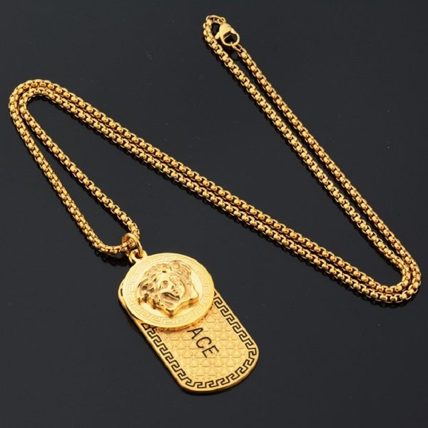 brand hip hop women head pendant necklace stainless steel couple charm necklaces mens women dog tag statement necklace jewelry gift, Silver
brand hip hop women head pendant necklace stainless steel couple charm necklaces mens women dog tag statement necklace jewelry gift, Silver