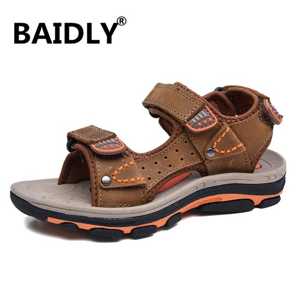 genuine leather children sandals summer kids shoes brand open toe toddler boys sandals leather baby boys shoes, Black;red
genuine leather children sandals summer kids shoes brand open toe toddler boys sandals leather baby boys shoes, Black;red