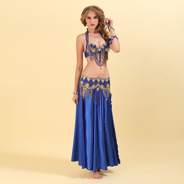 ladies belly dance costumes suits female national dancer stage performance clothes bra + belt + skirt set, Black;red
ladies belly dance costumes suits female national dancer stage performance clothes bra + belt + skirt set, Black;red