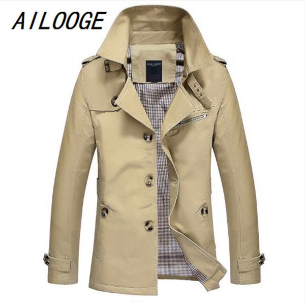 ailooge 2018 trench coat mens jacket 5xl autumn long coat mens overcoat slim fit brand clothing windbreaker male business, Black
ailooge 2018 trench coat mens jacket 5xl autumn long coat mens overcoat slim fit brand clothing windbreaker male business, Black