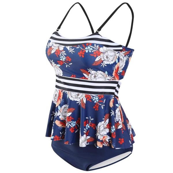 new split swimwear bandage women's swimming suit 2019 flower print ruffle tankini swimwear beach wear swimsuits, White;black
new split swimwear bandage women's swimming suit 2019 flower print ruffle tankini swimwear beach wear swimsuits, White;black