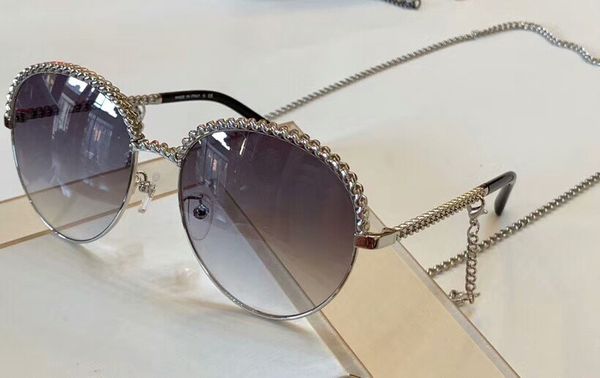 4242 sunglasses charming hanging chain silver gray 2019 blogger sun glasses women sunglasses shades new with box, White;black
4242 sunglasses charming hanging chain silver gray 2019 blogger sun glasses women sunglasses shades new with box, White;black