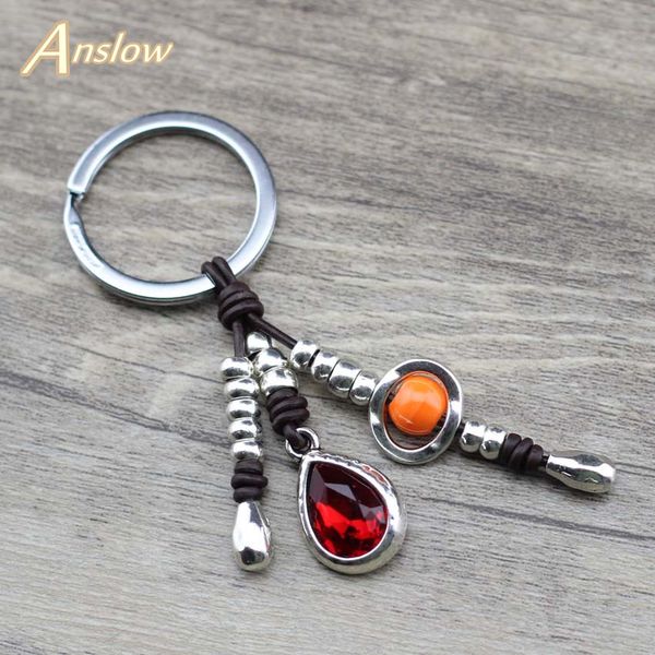 anslow 2019 wholesale water drop crystal handmade beads key ring leather car keychain jewelry bag charm women gift low0004ky, Silver
anslow 2019 wholesale water drop crystal handmade beads key ring leather car keychain jewelry bag charm women gift low0004ky, Silver