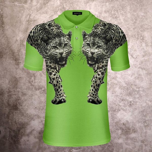 tiger polo shirts mens fashion crystal clothing short sleeve skull calssic t-shirt black white green business casual tee, White;black
tiger polo shirts mens fashion crystal clothing short sleeve skull calssic t-shirt black white green business casual tee, White;black